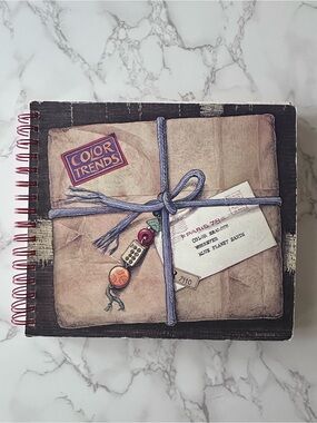 Color Trends • Vintage Spiral-Bound Book about Fiber Art